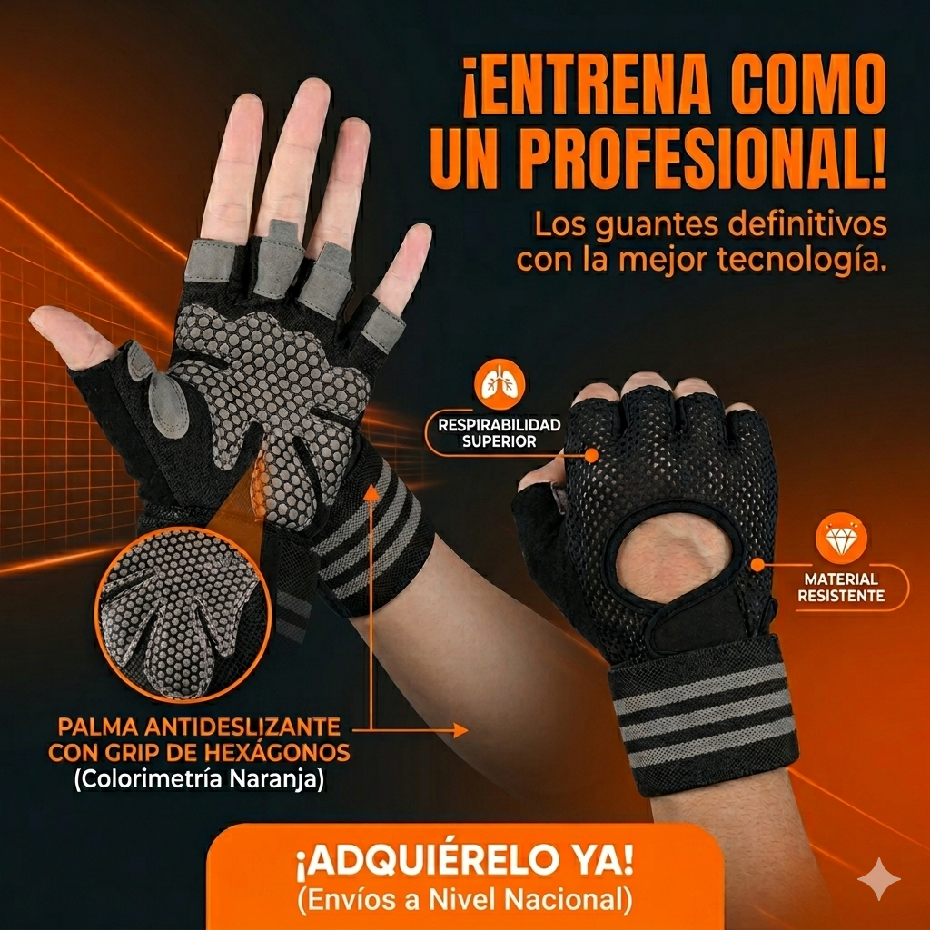 Guantes De Gym Protección Total