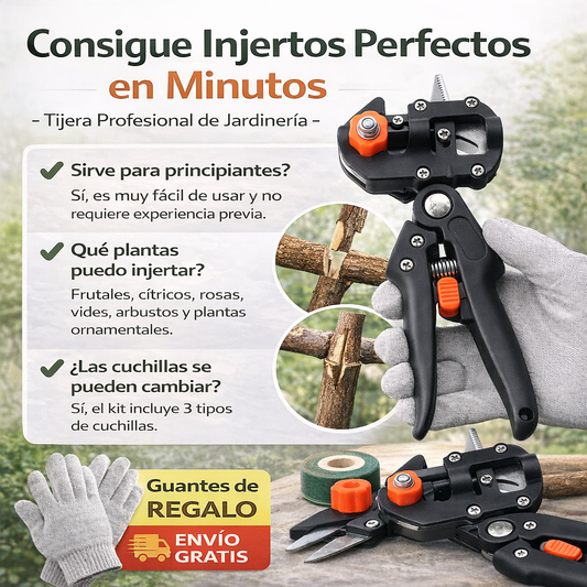 Tijera de Injerto Profesional