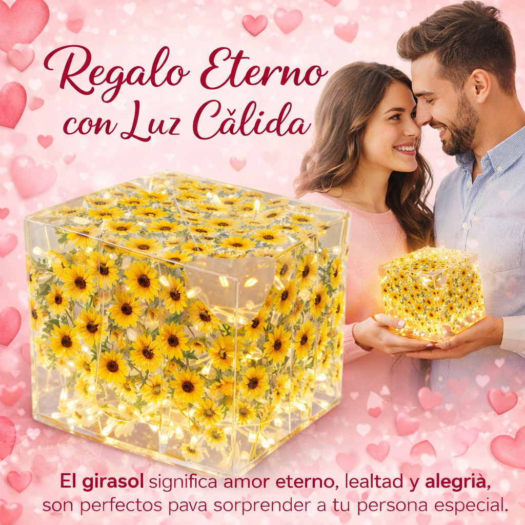 Lámpara de Girasoles Eternos