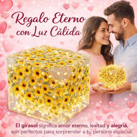 Lámpara de Girasoles Eternos