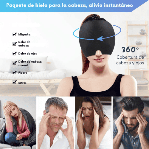 Gorro de Gel Antimigraña / Llévate 2 por el precio de uno