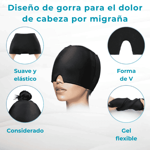 Gorro de Gel Antimigraña / Llévate 2 por el precio de uno
