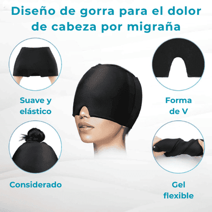 Gorro de Gel Antimigraña / Llévate 2 por el precio de uno