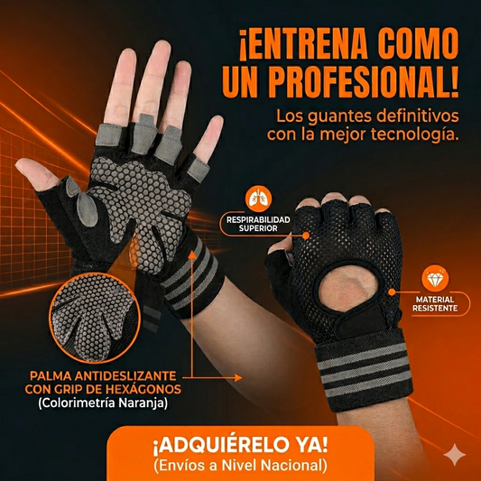 Guantes De Gym Protección Total