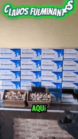 CLAVOS FULMINANTES PROFESIONALES